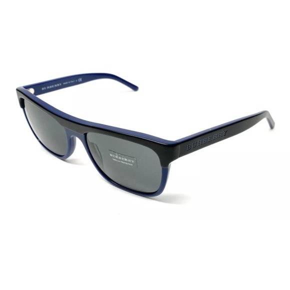 Burberry Men's Black and Blue Sunglasses! - Picture 1 of 4